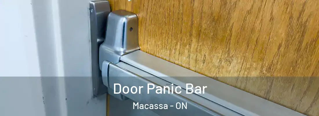  Door Panic Bar Macassa - ON