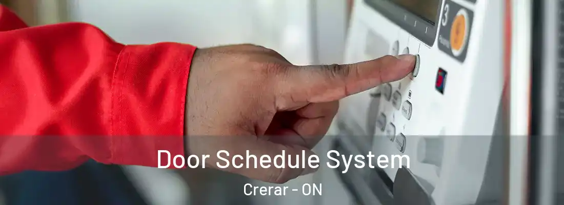  Door Schedule System Crerar - ON