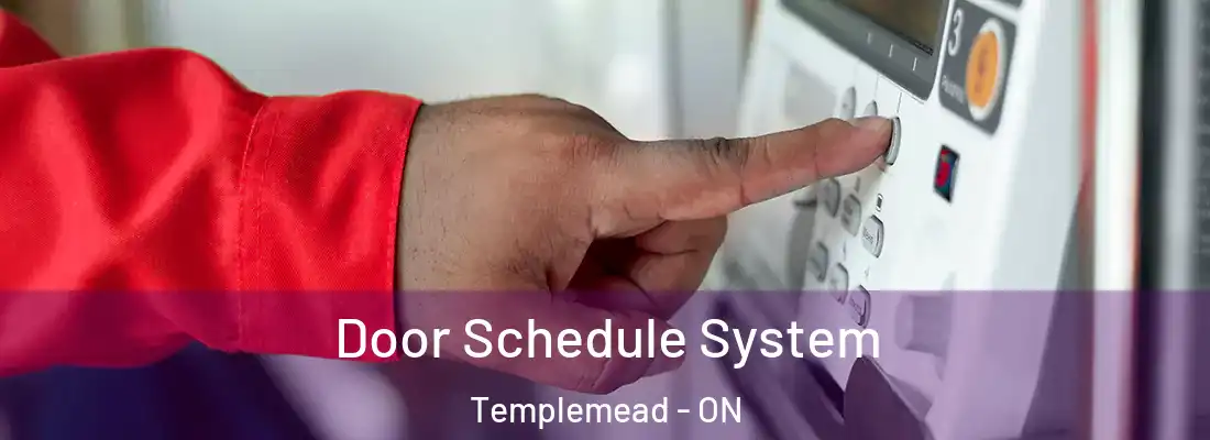  Door Schedule System Templemead - ON
