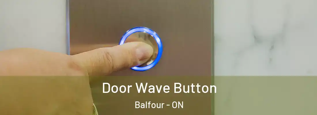  Door Wave Button Balfour - ON