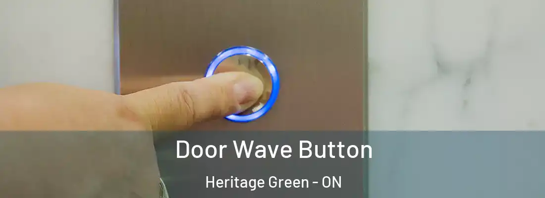  Door Wave Button Heritage Green - ON