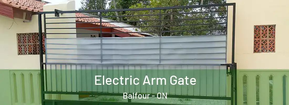  Electric Arm Gate Balfour - ON