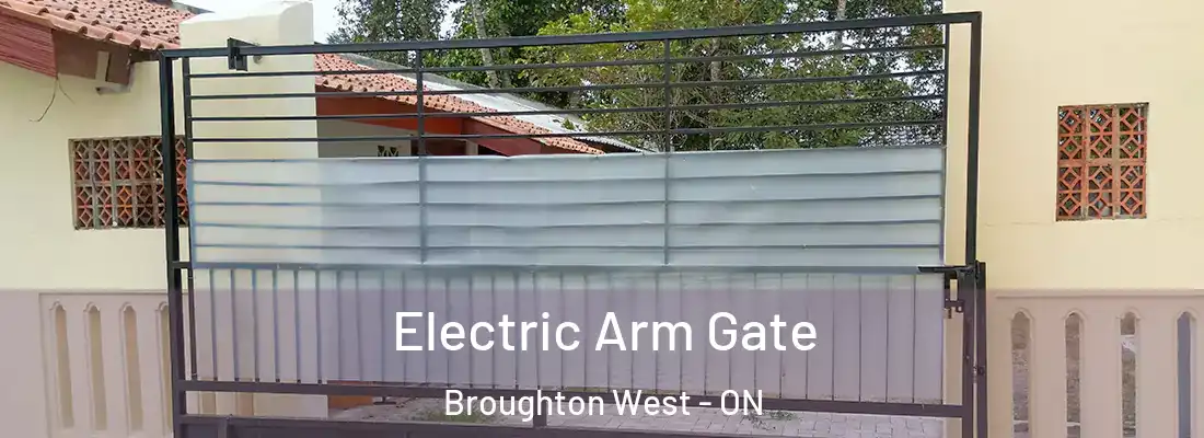  Electric Arm Gate Broughton West - ON
