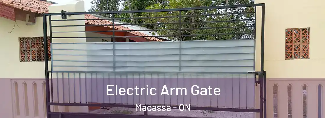  Electric Arm Gate Macassa - ON
