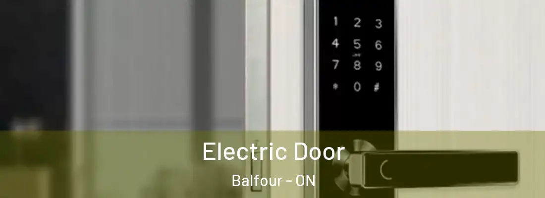  Electric Door Balfour - ON
