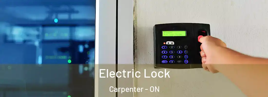  Electric Lock Carpenter - ON
