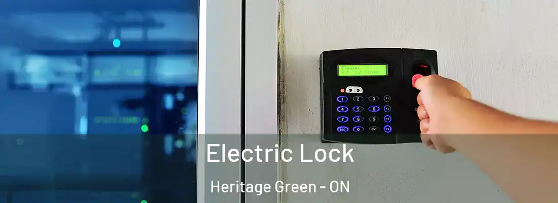  Electric Lock Heritage Green - ON
