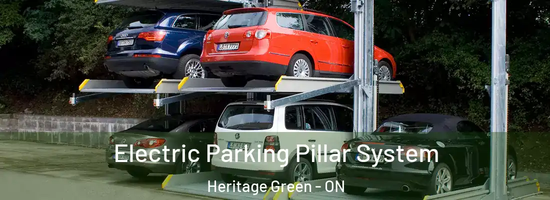  Electric Parking Pillar System Heritage Green - ON