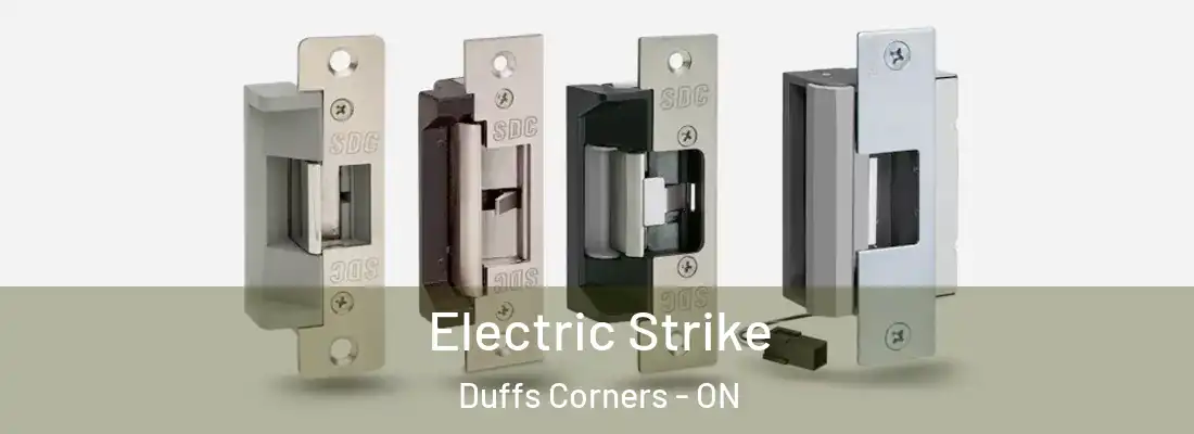  Electric Strike Duffs Corners - ON