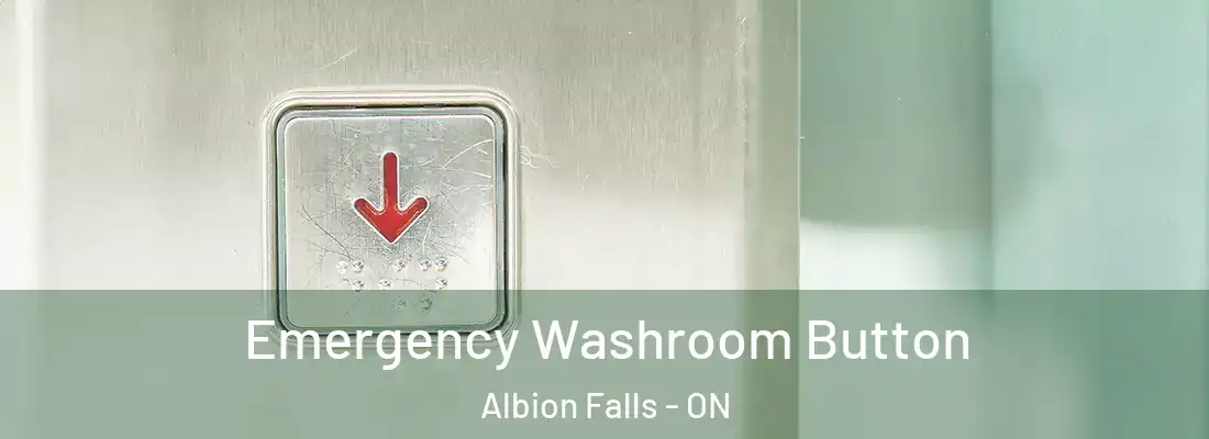  Emergency Washroom Button Albion Falls - ON