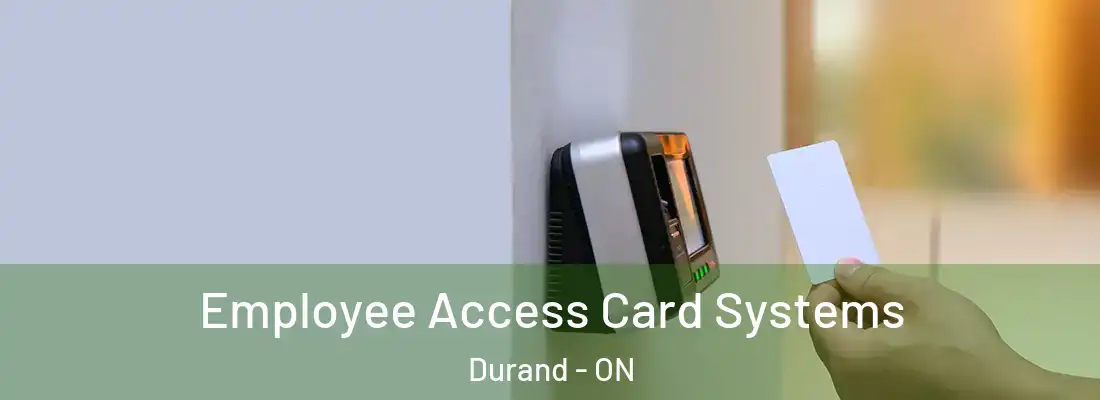  Employee Access Card Systems Durand - ON