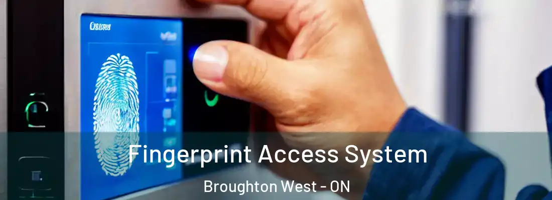  Fingerprint Access System Broughton West - ON