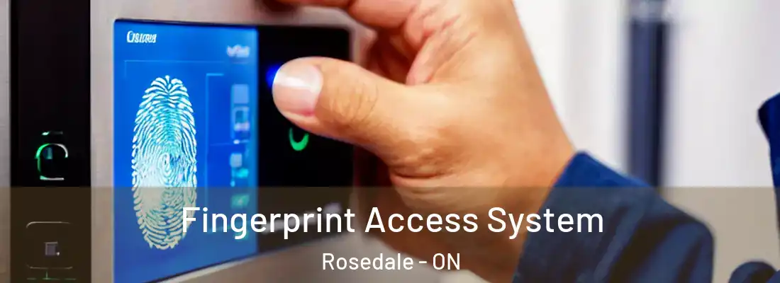  Fingerprint Access System Rosedale - ON