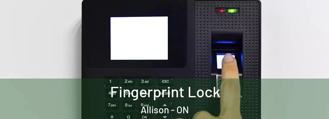  Fingerprint Lock Allison - ON
