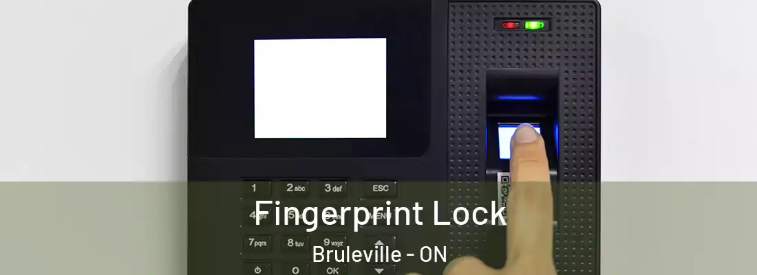  Fingerprint Lock Bruleville - ON