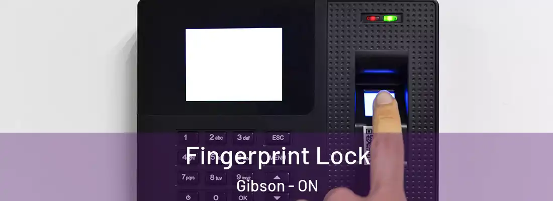  Fingerprint Lock Gibson - ON
