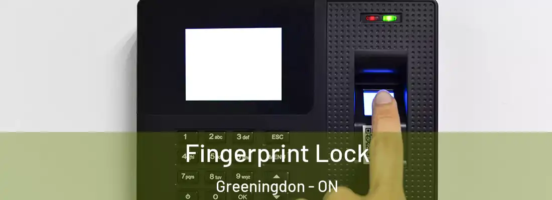  Fingerprint Lock Greeningdon - ON