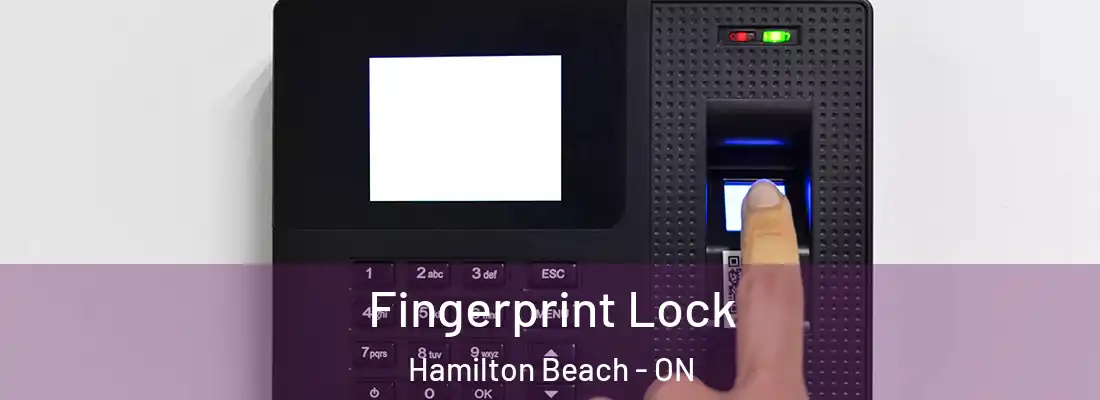  Fingerprint Lock Hamilton Beach - ON