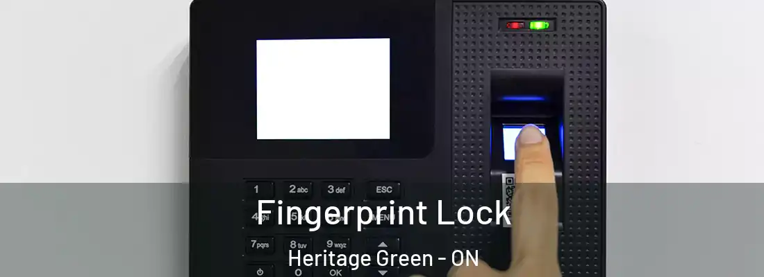  Fingerprint Lock Heritage Green - ON