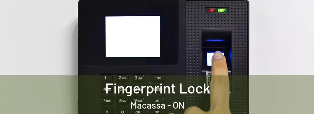  Fingerprint Lock Macassa - ON