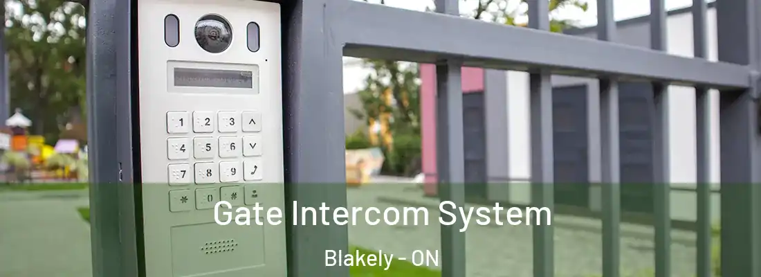  Gate Intercom System Blakely - ON
