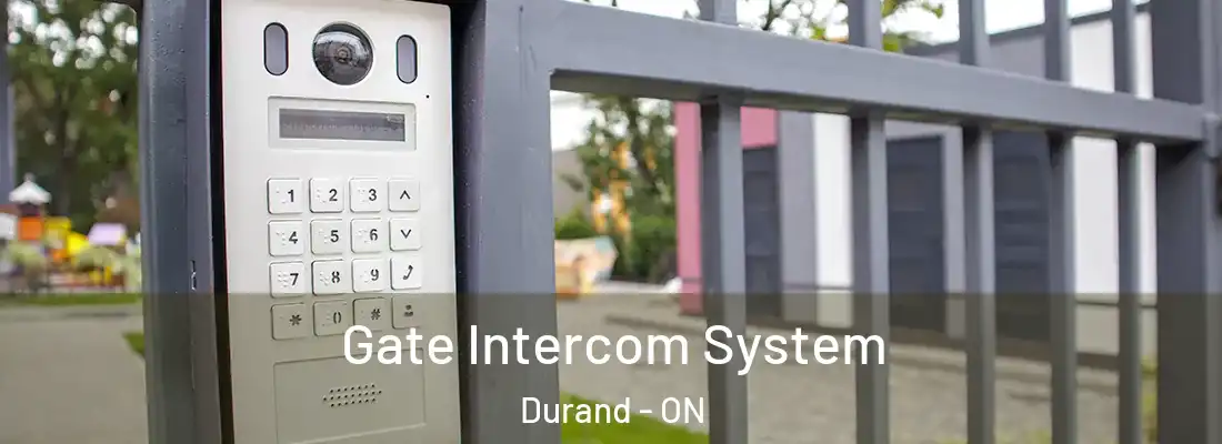  Gate Intercom System Durand - ON