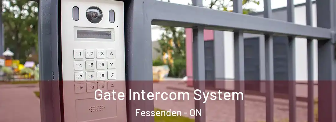  Gate Intercom System Fessenden - ON