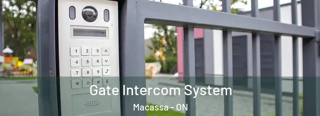  Gate Intercom System Macassa - ON