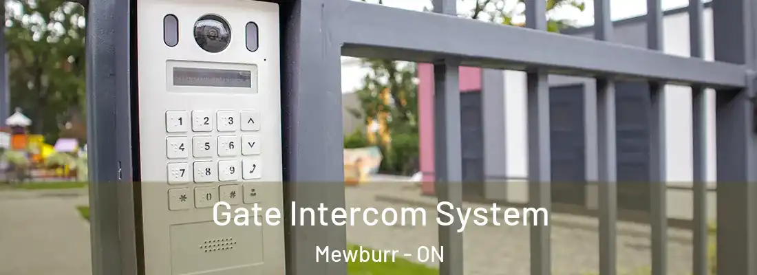  Gate Intercom System Mewburr - ON