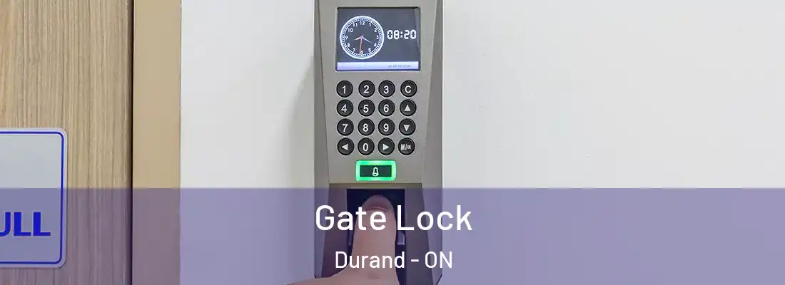  Gate Lock Durand - ON