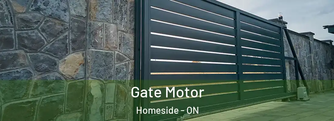  Gate Motor Homeside - ON