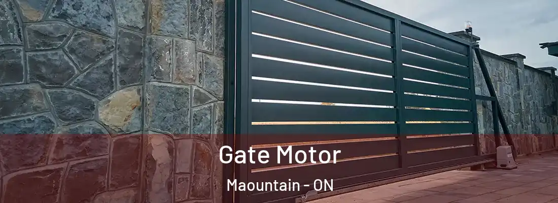  Gate Motor Maountain - ON