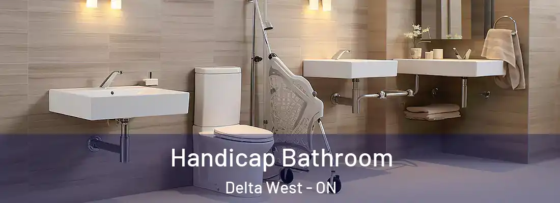  Handicap Bathroom Delta West - ON