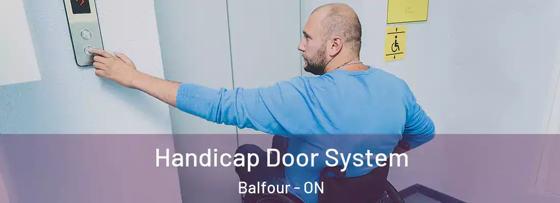  Handicap Door System Balfour - ON