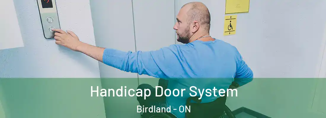  Handicap Door System Birdland - ON
