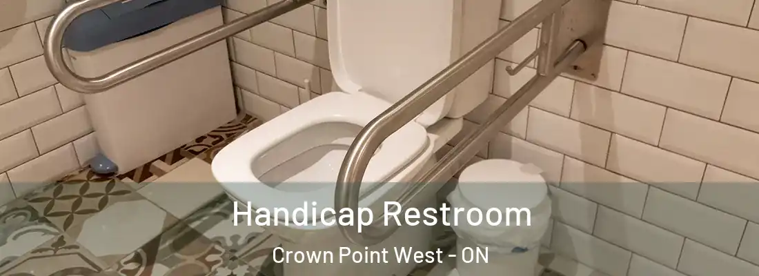  Handicap Restroom Crown Point West - ON