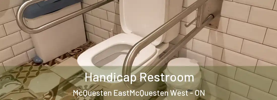  Handicap Restroom McQuesten EastMcQuesten West - ON