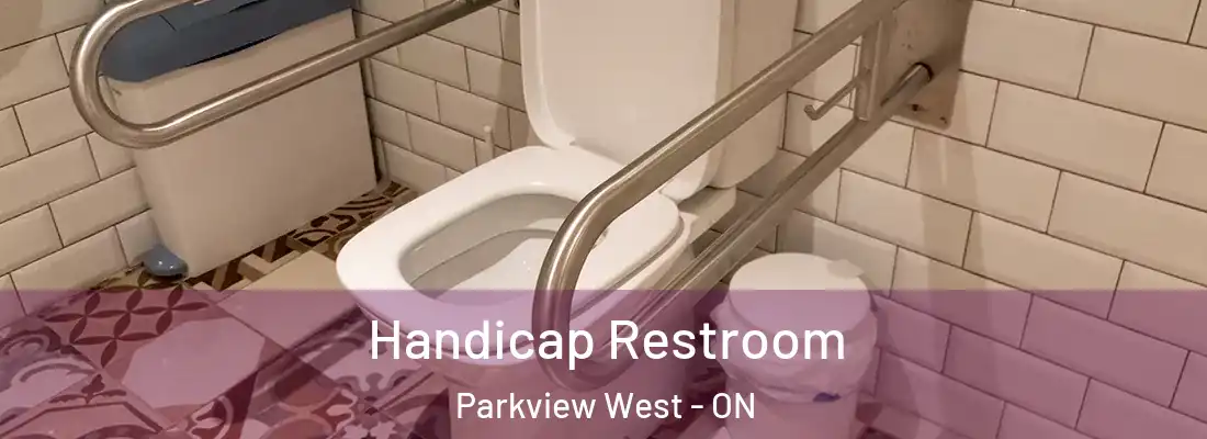  Handicap Restroom Parkview West - ON