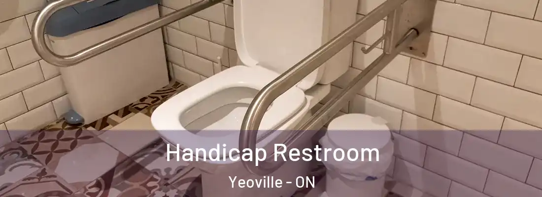  Handicap Restroom Yeoville - ON