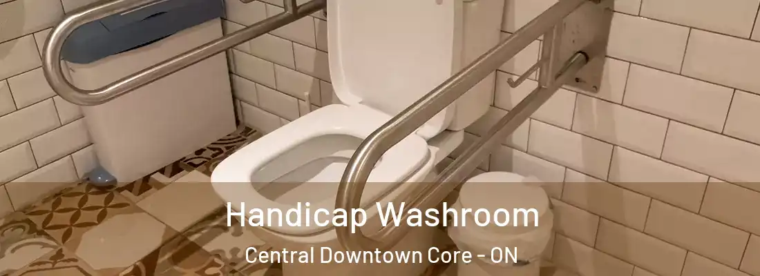  Handicap Washroom Central Downtown Core - ON