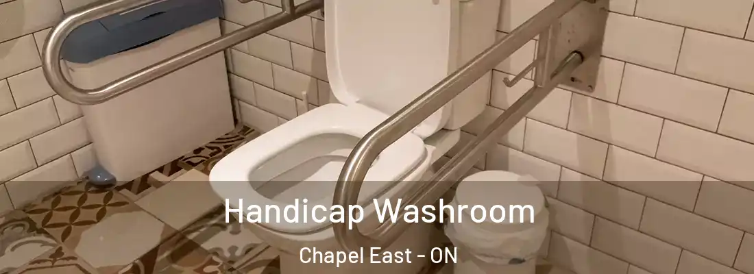  Handicap Washroom Chapel East - ON