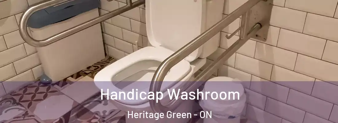  Handicap Washroom Heritage Green - ON