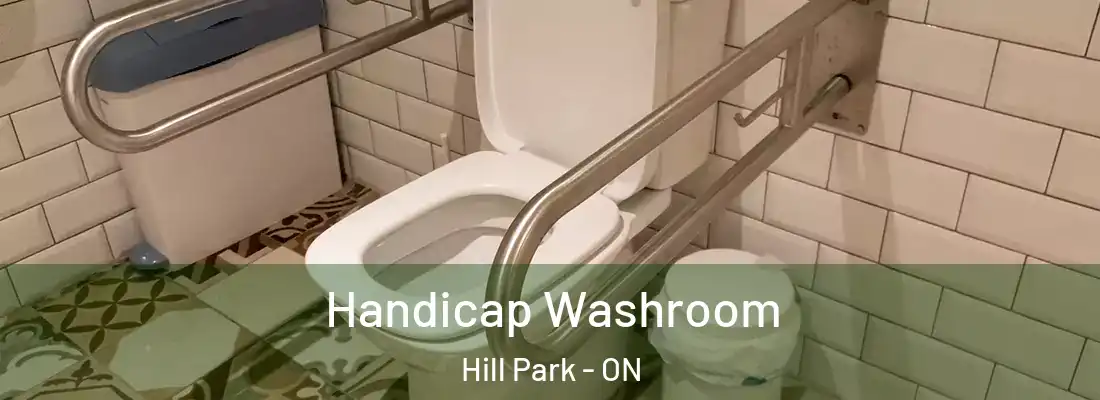  Handicap Washroom Hill Park - ON