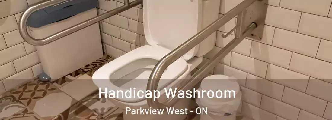  Handicap Washroom Parkview West - ON