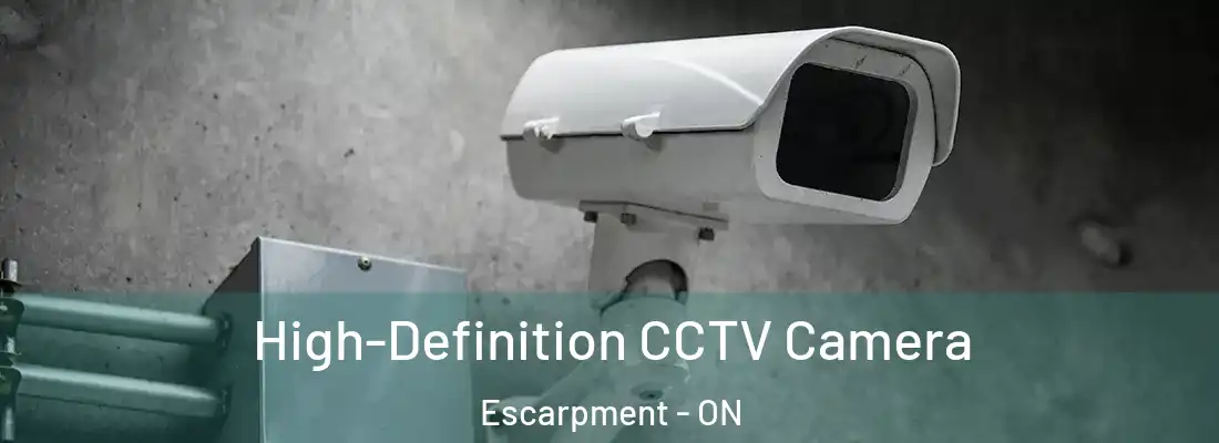  High-Definition CCTV Camera Escarpment - ON