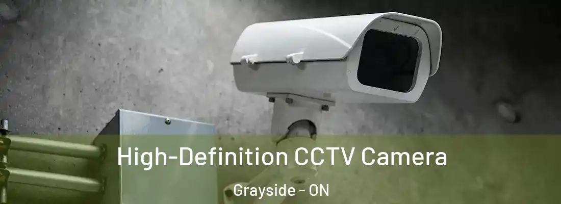  High-Definition CCTV Camera Grayside - ON
