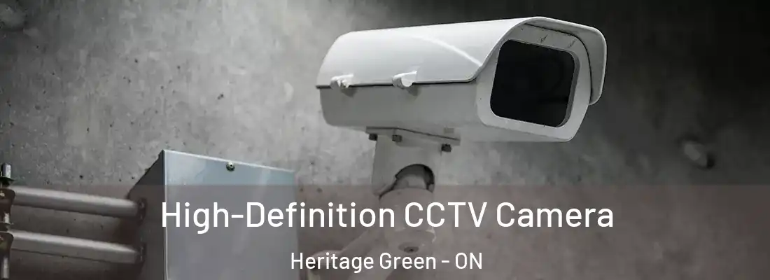  High-Definition CCTV Camera Heritage Green - ON