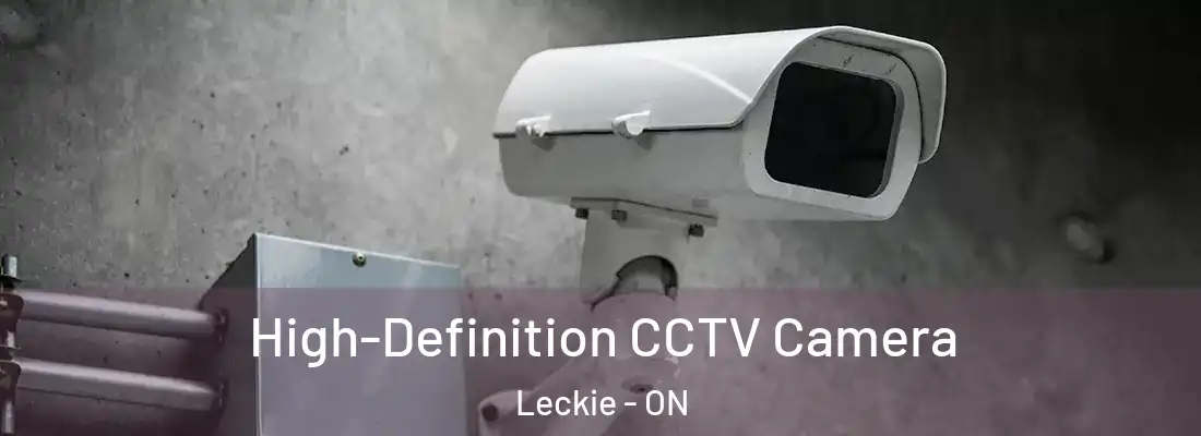  High-Definition CCTV Camera Leckie - ON