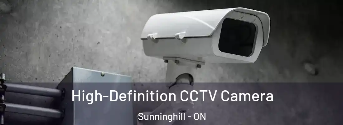  High-Definition CCTV Camera Sunninghill - ON