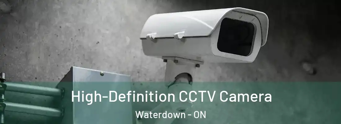  High-Definition CCTV Camera Waterdown - ON